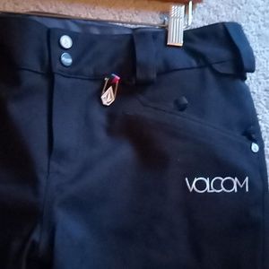 🏂⛷️BRAND NEW VOLCOM SNOWBOARD/ SKI PANTS M BLACK 🖤